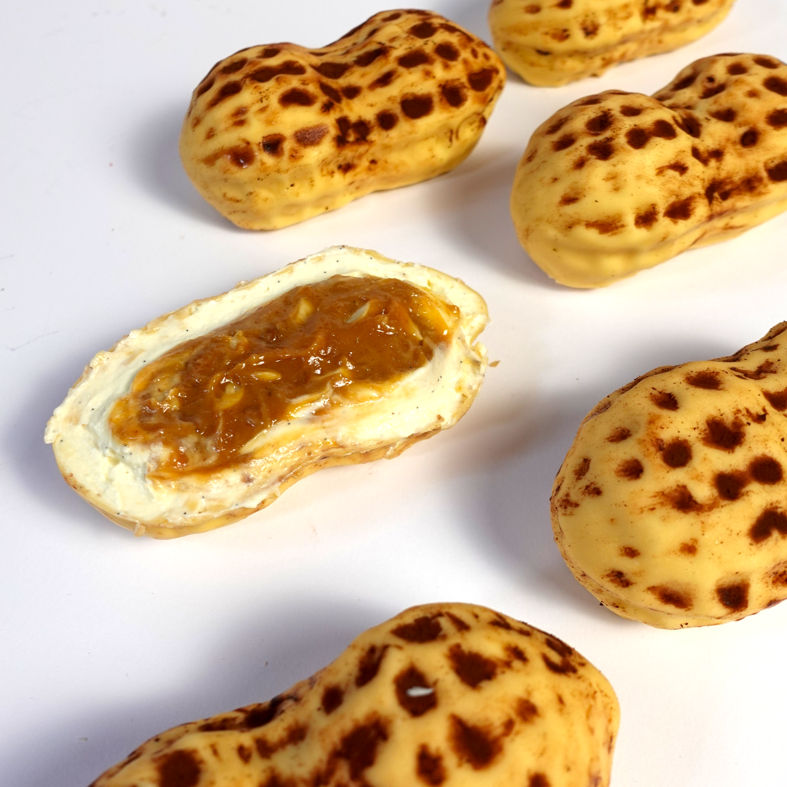 Erdnuss Frucht Dessert