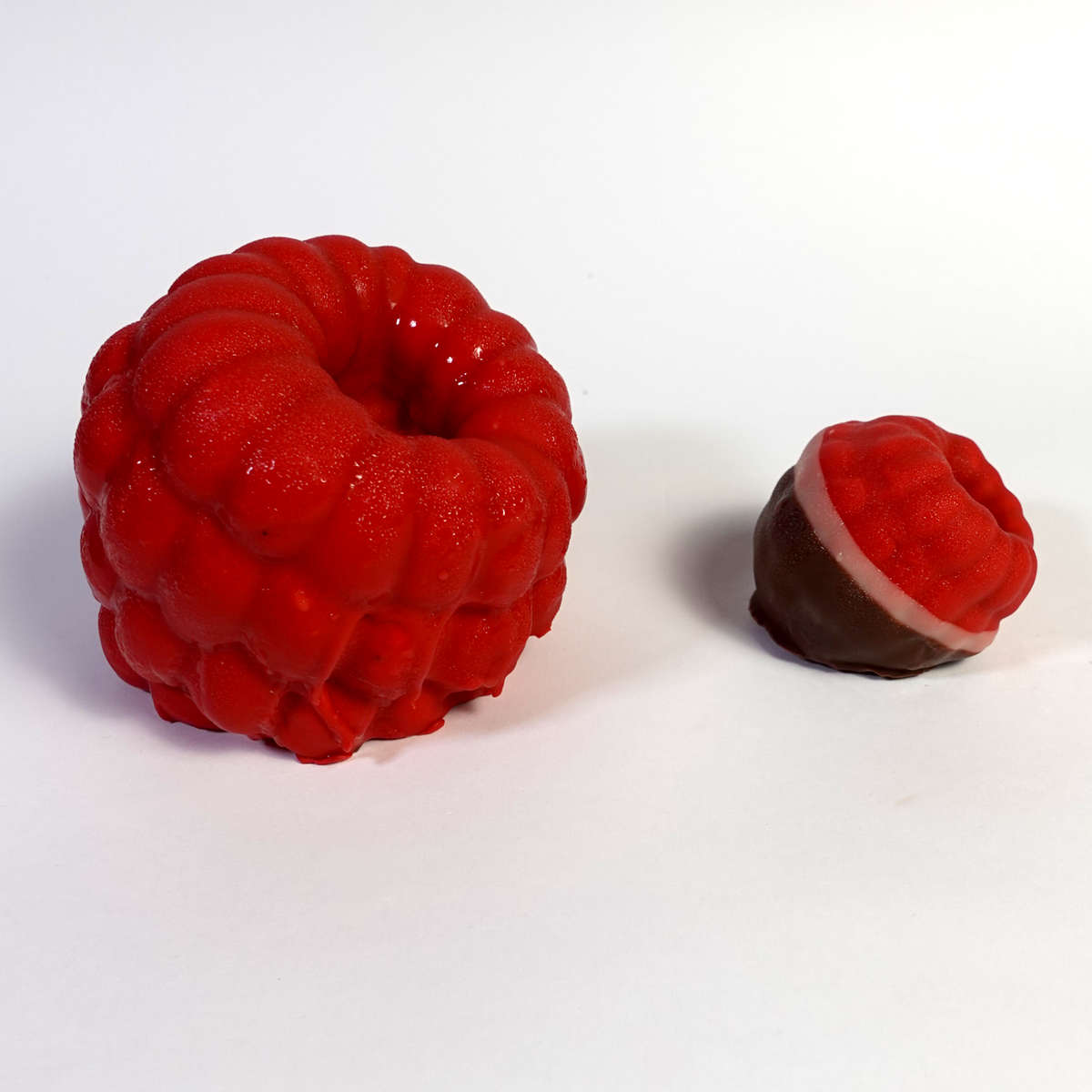XL Himbeere Frucht Dessert